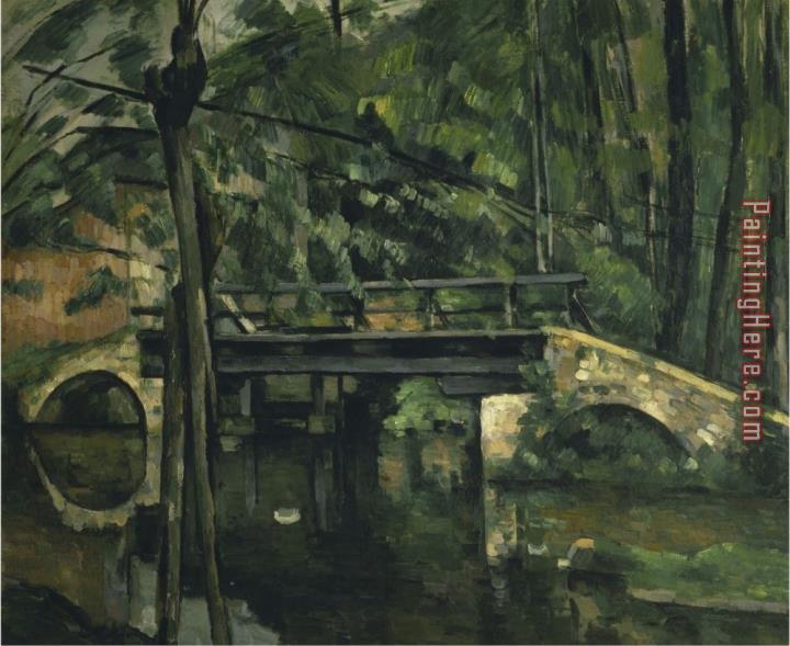 Paul Cezanne Le Pont De Maincy